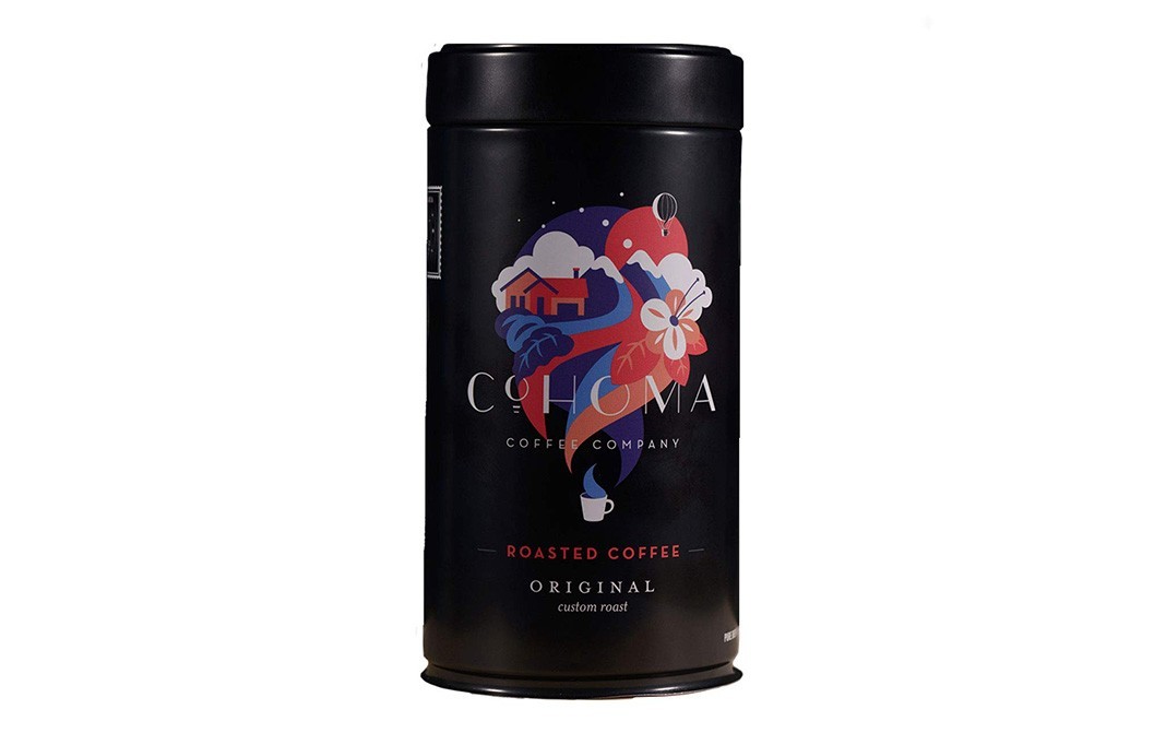 Cohoma Roasted Coffee, Original Custom Roast   Container  250 grams